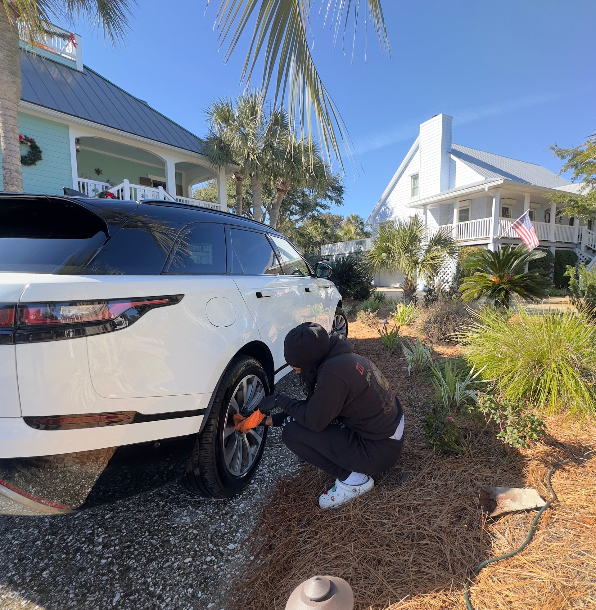 Load video: Foamagic America Mobile Detailing in categories of Home cleaning and housekeeping, car wash and Auto detailing, Business cleaning and janitorial services. Pressure wash service video on youtube.